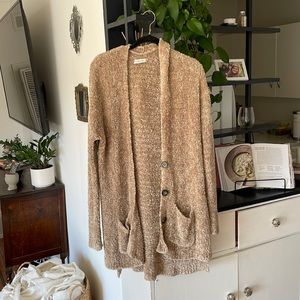 Abercrombie and fitch soft cozy button sweater size extra small/small